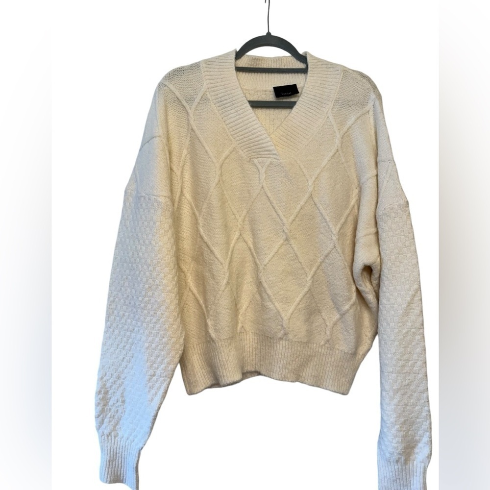 Lumiere Soft Pullover V Neck Sweater